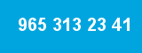 965 313 23 41 965 313 23 41